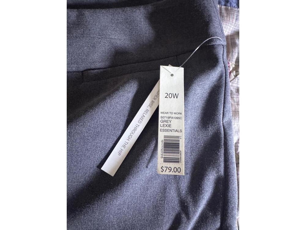 The Limited Light Gray Dress Pants - Size 20W - New with Tags - Picture 3 of 7